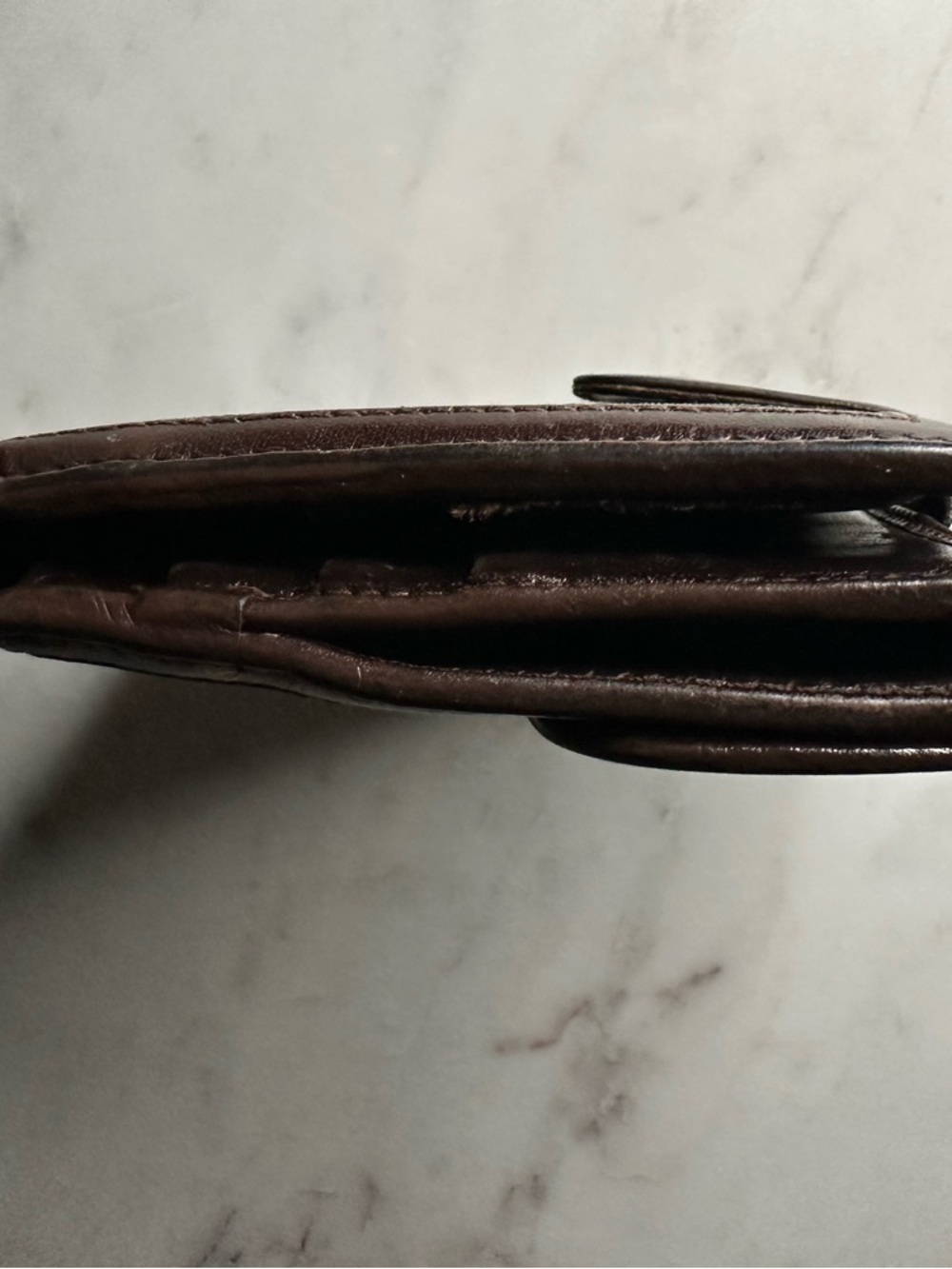 80’s FENDI Zucca wallet - bi fold with a Double Snap Closure - vintage pre loved - Picture 6 of 13